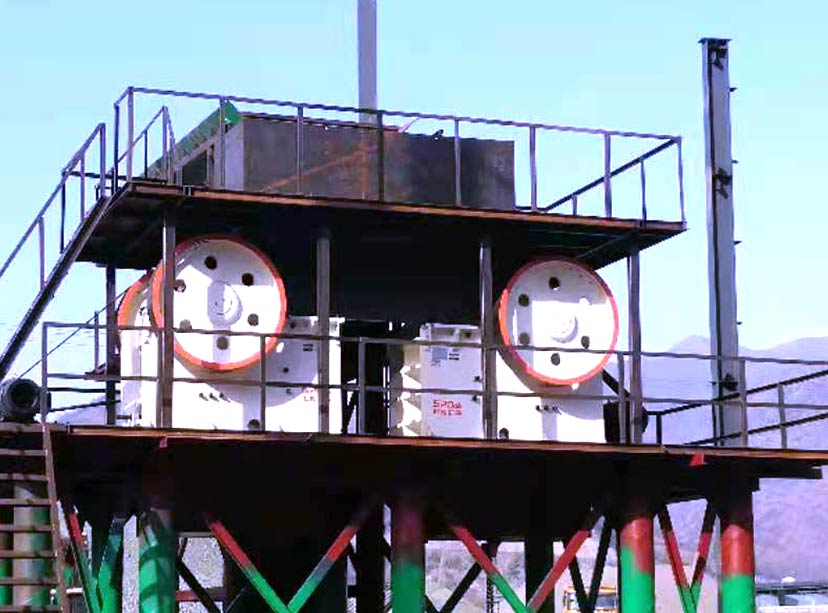 黄冈亚东碎石生产线现场