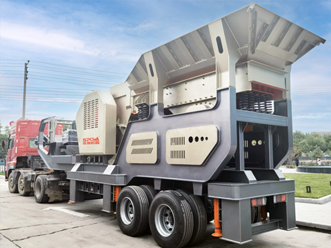 轮胎式粗破移动破碎站