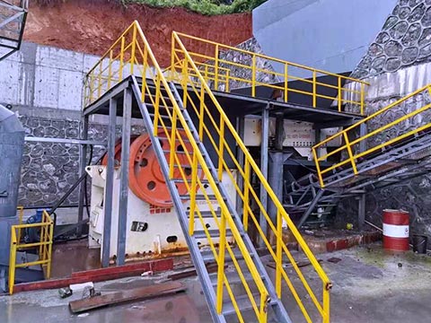 越南一客户石料生产线现场