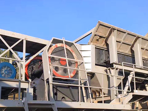 陕西西安碎石生产线现场