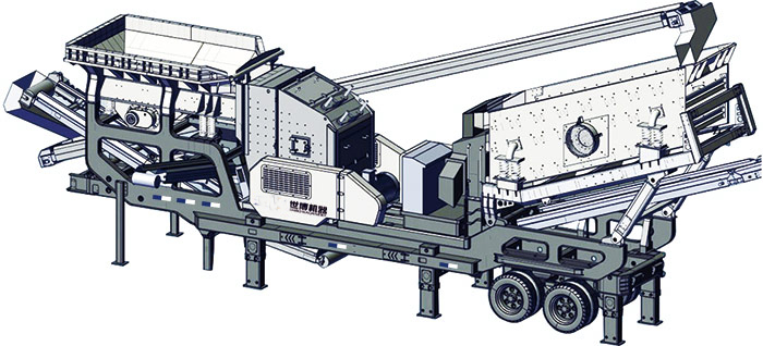 三组合大口反击破碎站
