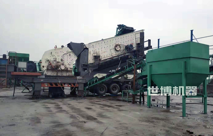 轮胎移动式破碎机