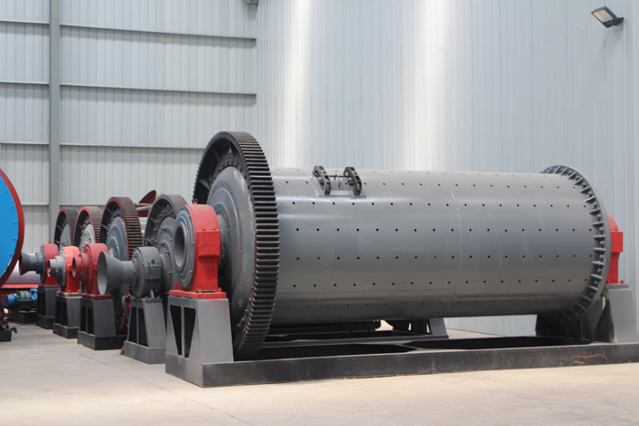 世博机器球磨机生产车间图