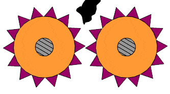 对辊破碎机工作原理图