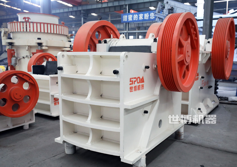 颚式破碎机生产车间图