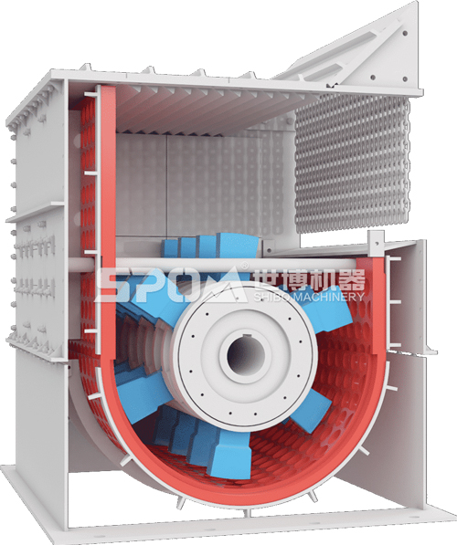 箱式破碎机工作原理图