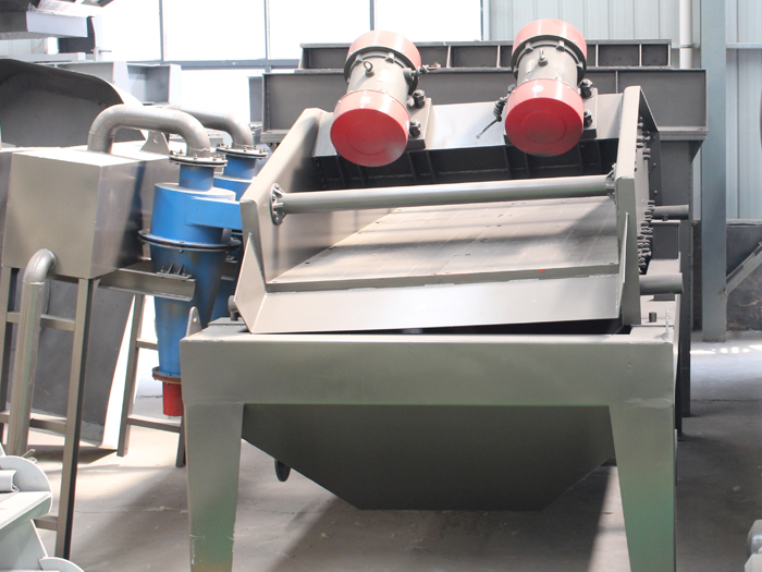 细砂回收机车间