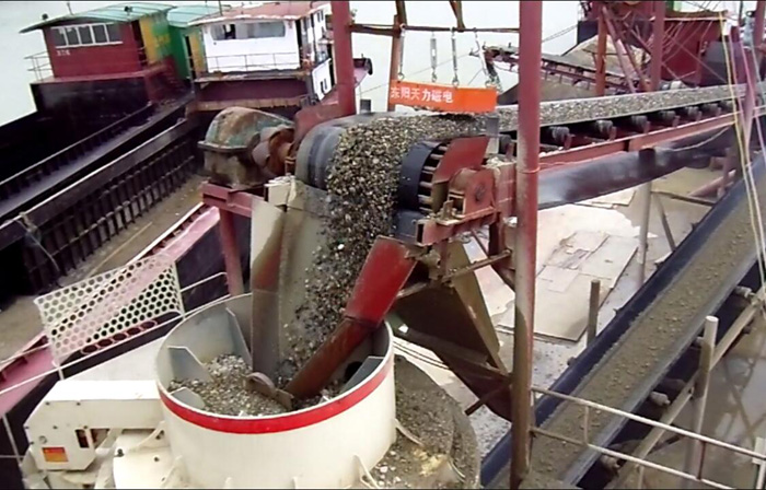 制砂生产线客户现场