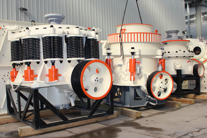 圆锥破碎机生产车间图