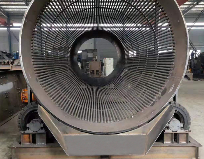 滚筒筛沙机细节