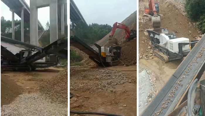 移动碎石机在高铁建设中的应用
