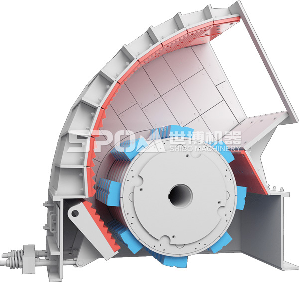 重锤破碎机结构图