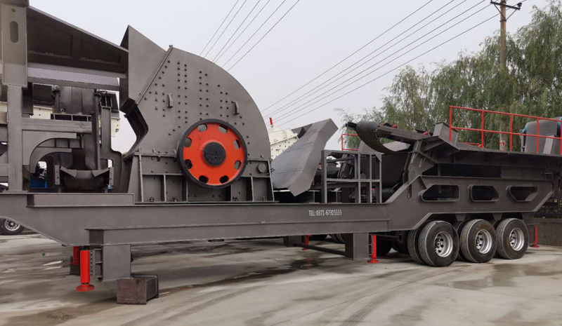 单段成型重锤式破碎站