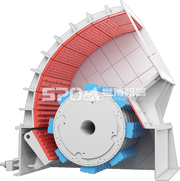重锤破碎机3D结构图