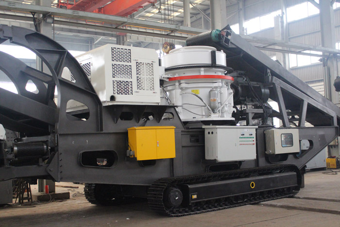 履带式移动碎石机