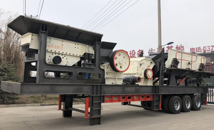 车载式建筑垃圾再生设备