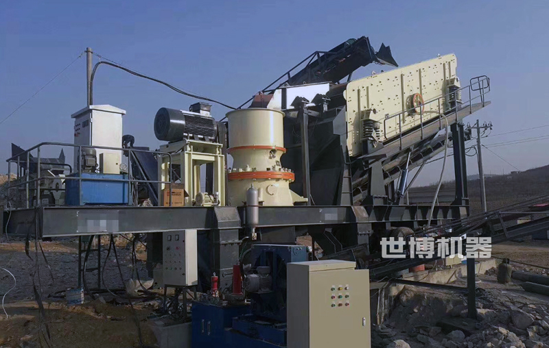 移动式单缸圆锥破碎筛分站