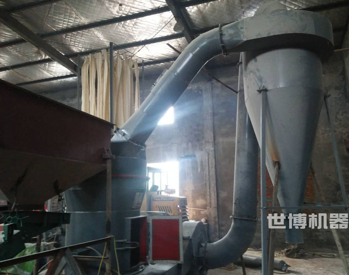 高岭土磨粉加工现场