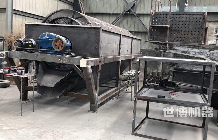 滚筒式小型筛沙机