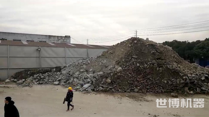 建筑垃圾现场