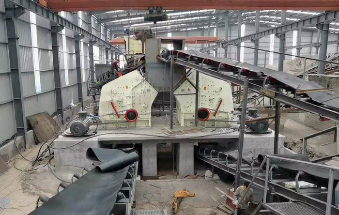 反击破在环保型破碎生产线中的位置