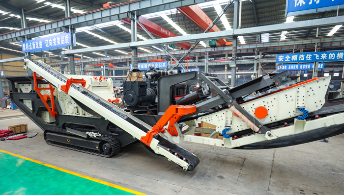 履带反击破碎站