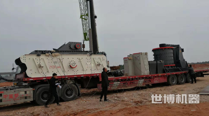 复合破安装现场