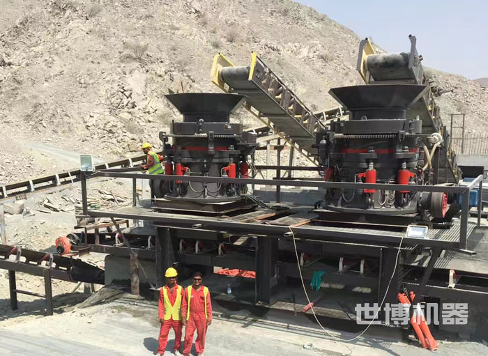 大型圆锥破碎机并联使用