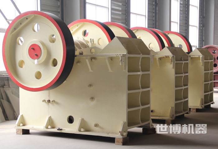 颚式破碎机生产车间