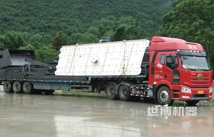 振动筛正在发货