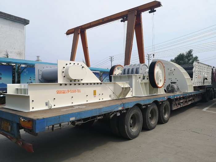 大型重锤破发货现场