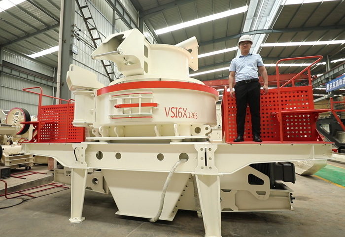 VSI制沙机生产车间