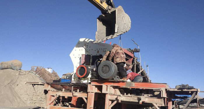 高铁用石子生产线