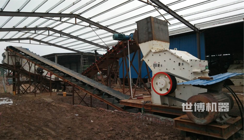 PXJ1010×1010细碎机安装现场