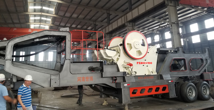 移动式破碎站