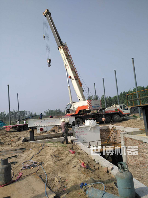 pe破碎机安装现场