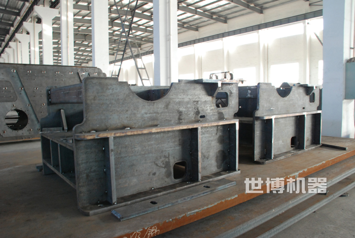 pe颚式破碎机半成品