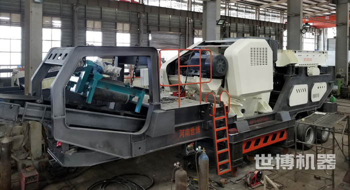 移动式破碎站生产车间