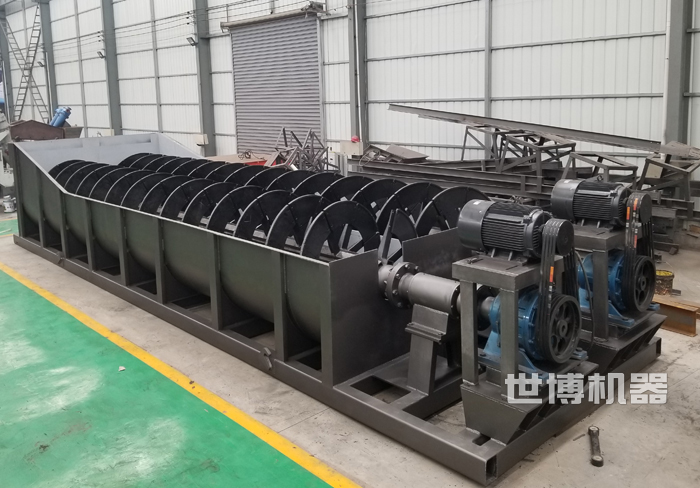 螺旋洗砂机生产车间