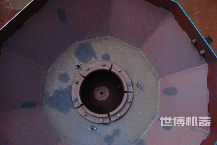 制砂机进料口