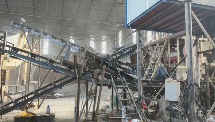 室内破碎生产线