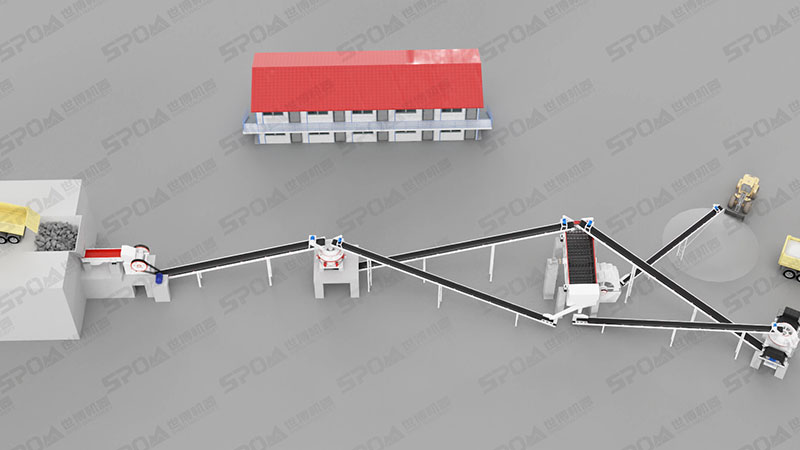 打沙厂设备生产线