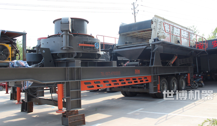 小型移动制砂筛分一体机