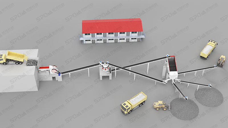 圆锥破在生产线中的位置