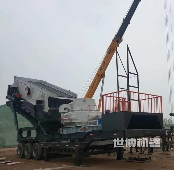 移动筛分制砂一体机