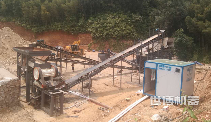 固定式石料破碎生产线