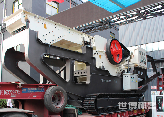 履带式破碎车搭载JC颚破