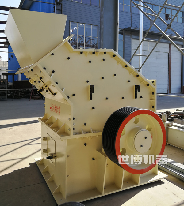 细碎机安装现场