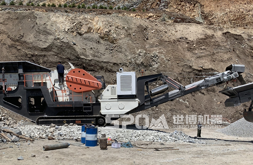 履带式移动破碎站