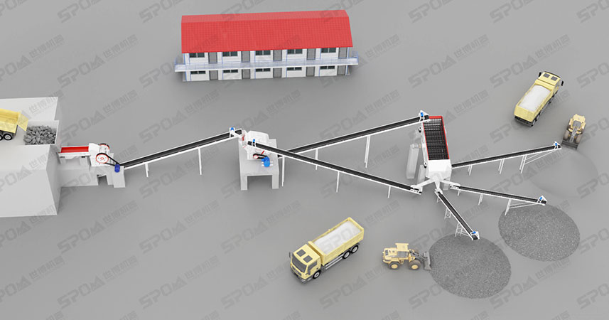 大口反击破破碎生产线